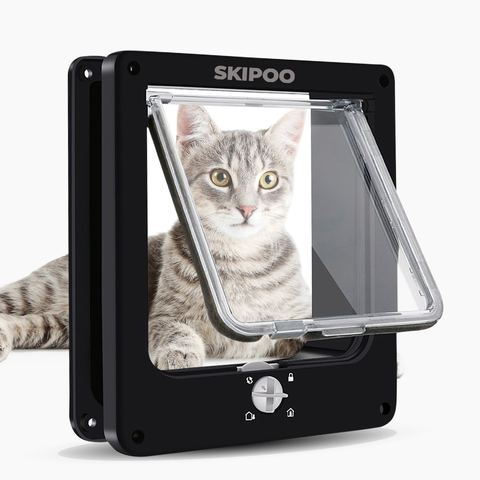 Skipoo Kattenluik met Geïntegreerde Tunnel